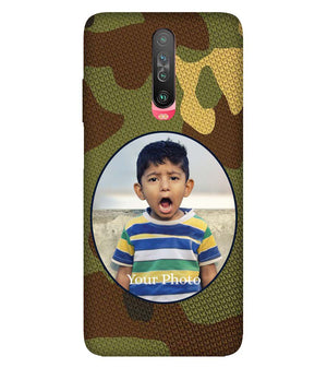 A0506-Camouflage Photo Back Cover for Xiaomi Poco X2