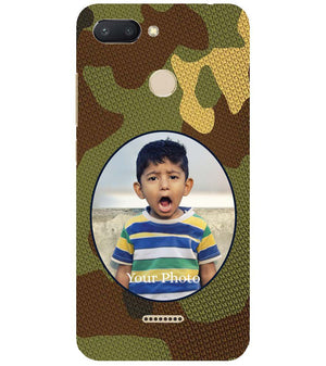 A0506-Camouflage Photo Back Cover for Xiaomi Redmi 6