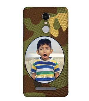 A0506-Camouflage Photo Back Cover for Xiaomi Redmi Note 4