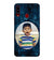 A0508-Photo on Blue Back Cover for Samsung Galaxy A20s