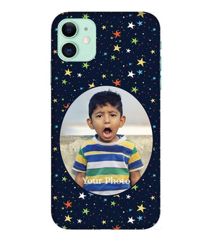 A0510-Stars and Photo Back Cover for Apple iPhone 11