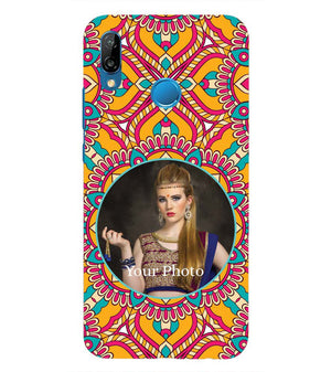 A0511-Cool Patterns Photo Back Cover for Huawei P20 Lite