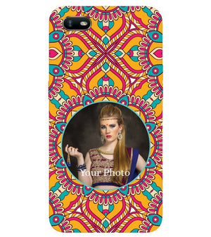 A0511-Cool Patterns Photo Back Cover for Oppo A1k