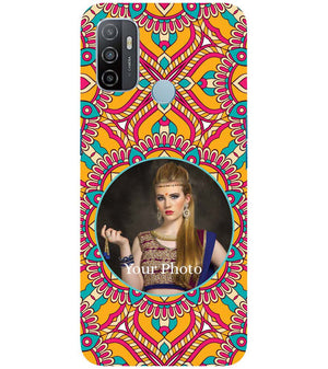 A0511-Cool Patterns Photo Back Cover for Oppo A53s