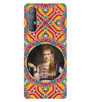 A0511-Cool Patterns Photo Back Cover for Oppo Reno3 Pro