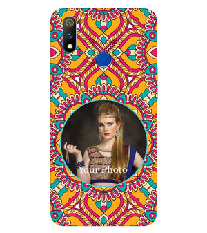 A0511-Cool Patterns Photo Back Cover for Realme 3 Pro