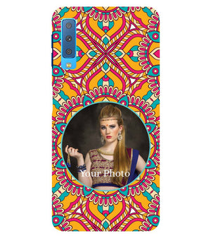 A0511-Cool Patterns Photo Back Cover for Samsung Galaxy A7 (2018)