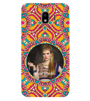 A0511-Cool Patterns Photo Back Cover for Samsung Galaxy J4 (2018)