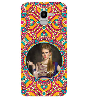 A0511-Cool Patterns Photo Back Cover for Samsung Galaxy J6 (2018)