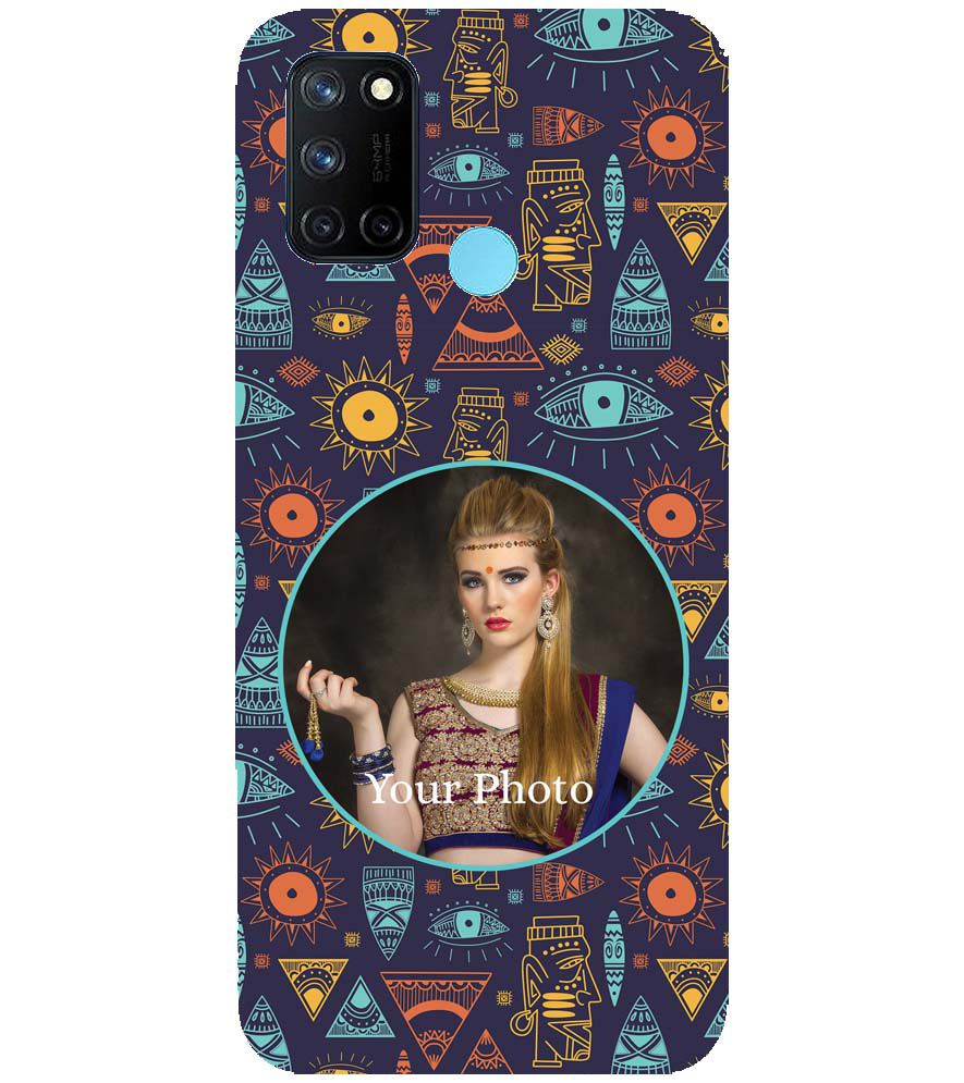 A0513-Traditional Pattern Photo Back Cover for Realme C17