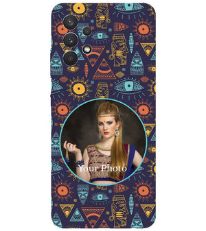A0513-Traditional Pattern Photo Back Cover for Samsung Galaxy A32