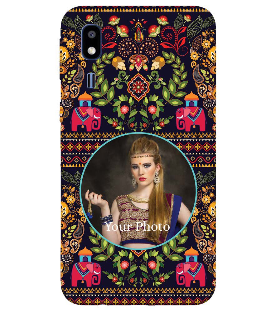 A0514-Mughal Pattern Photo Back Cover for Samsung Galaxy A2 Core