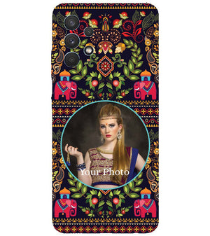 A0514-Mughal Pattern Photo Back Cover for Samsung Galaxy A32