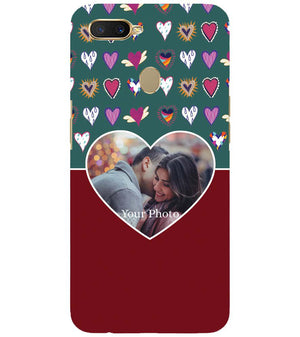 A0516-Hearts Photo Back Cover for Oppo A5s