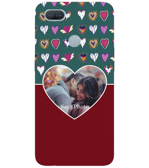 A0516-Hearts Photo Back Cover for Oppo A7