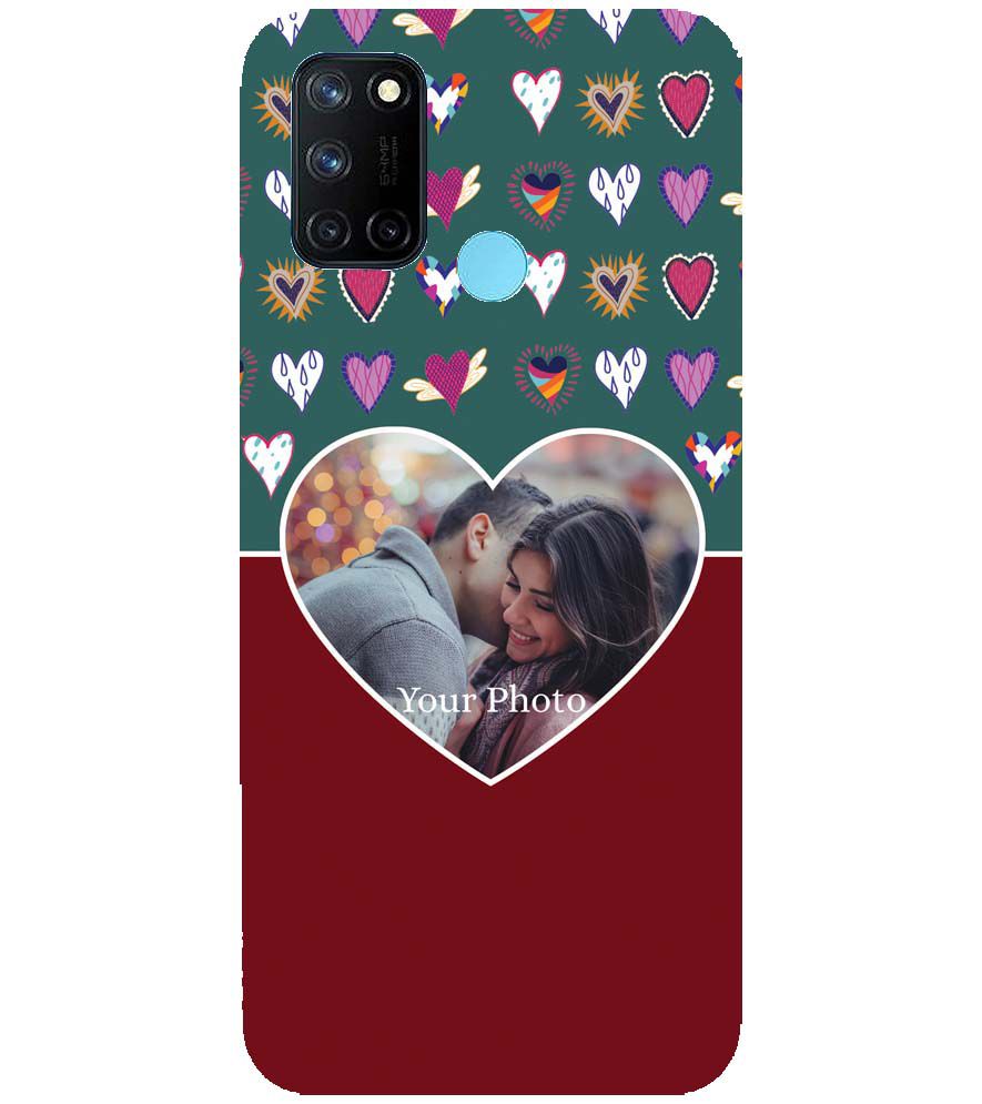 A0516-Hearts Photo Back Cover for Realme C17