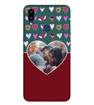 A0516-Hearts Photo Back Cover for Samsung Galaxy A10s