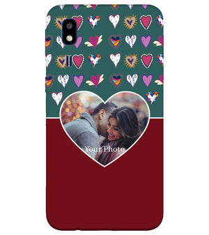 A0516-Hearts Photo Back Cover for Samsung Galaxy A2 Core