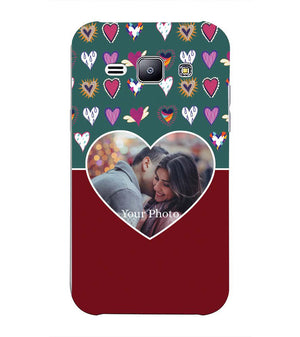 A0516-Hearts Photo Back Cover for Samsung Galaxy J2 (2015)