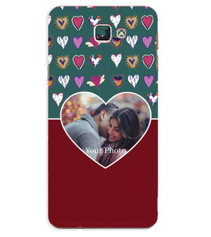 A0516-Hearts Photo Back Cover for Samsung Galaxy J5 Prime