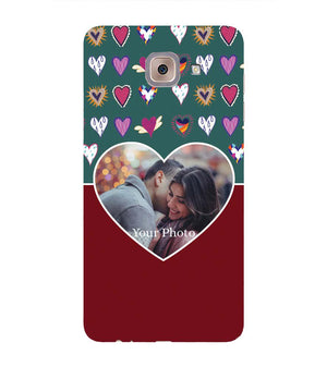 A0516-Hearts Photo Back Cover for Samsung Galaxy J7 Max