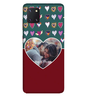 A0516-Hearts Photo Back Cover for Samsung Galaxy Note10 Lite