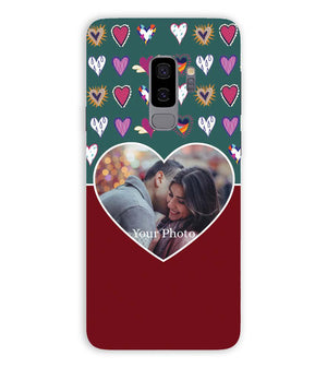 A0516-Hearts Photo Back Cover for Samsung Galaxy S9+ (Plus)