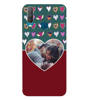 A0516-Hearts Photo Back Cover for Vivo Y17