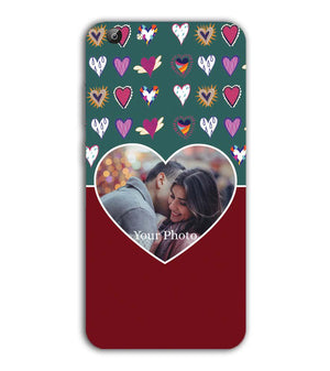 A0516-Hearts Photo Back Cover for Vivo Y69