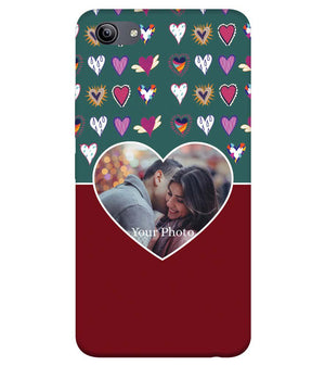 A0516-Hearts Photo Back Cover for Vivo Y81