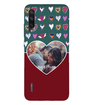A0516-Hearts Photo Back Cover for Xiaomi Mi A3
