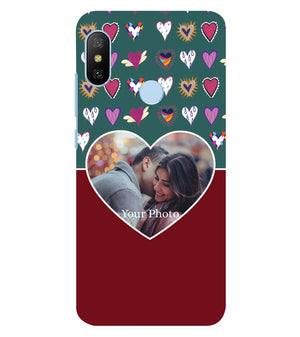 A0516-Hearts Photo Back Cover for Xiaomi Redmi A2