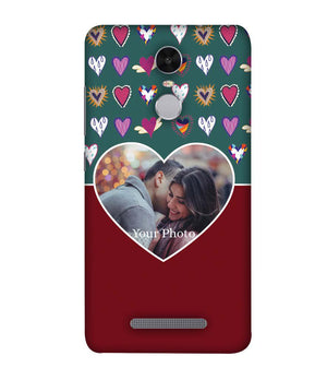 A0516-Hearts Photo Back Cover for Xiaomi Redmi Note 4