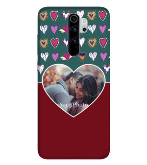 A0516-Hearts Photo Back Cover for Xiaomi Redmi Note 8 Pro