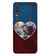 A0517-Blue Hearts Photo Back Cover for Samsung Galaxy A70s