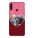 A0518-Pink Hearts Photo Back Cover for Samsung Galaxy A20s