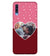A0518-Pink Hearts Photo Back Cover for Samsung Galaxy A70