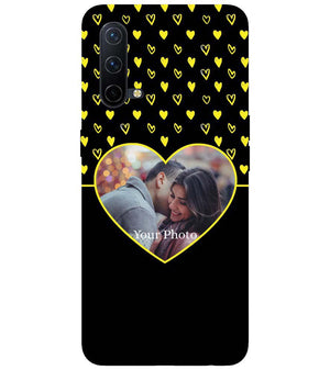 A0519-White Hearts Photo Back Cover for OnePlus Nord CE 5G