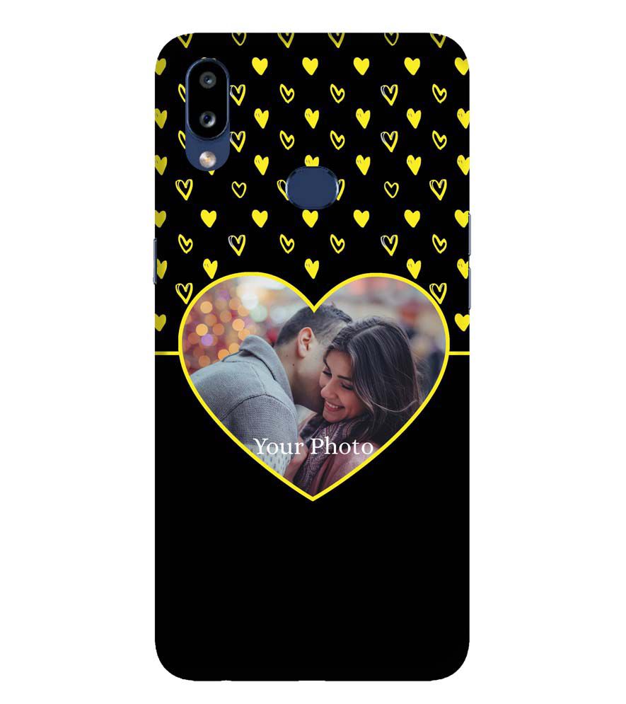 A0519-White Hearts Photo Back Cover for Samsung Galaxy A10s