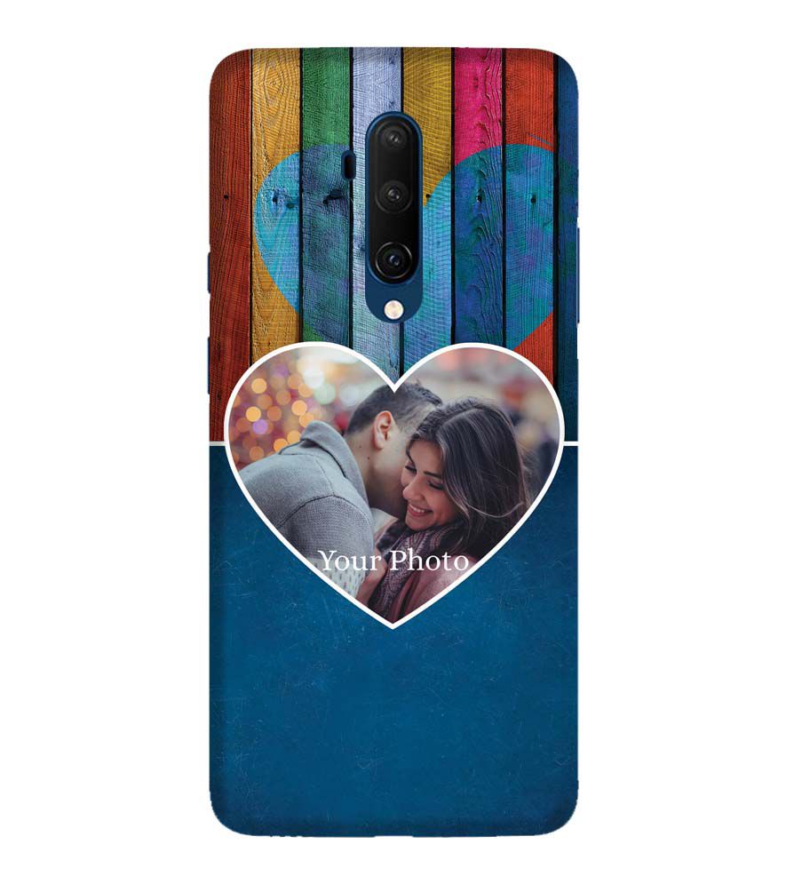A0520-Woody Heart Photo Back Cover for OnePlus 7T Pro