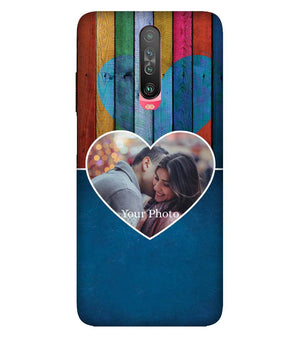 A0520-Woody Heart Photo Back Cover for Xiaomi Redmi K30