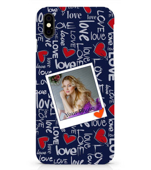 A0521-Love All Around Back Cover for Apple iPhone X