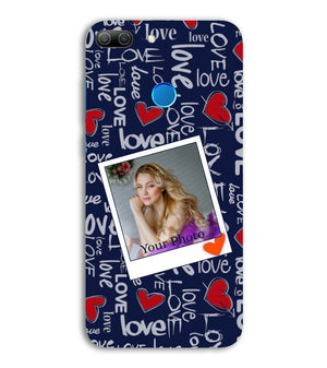 A0521-Love All Around Back Cover for Huawei Honor 9 Lite