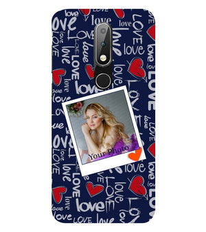 A0521-Love All Around Back Cover for Nokia 6.1 (2018)