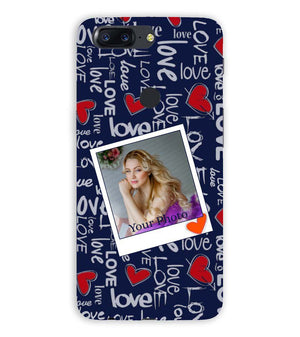 A0521-Love All Around Back Cover for OnePlus 5T
