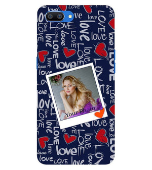 A0521-Love All Around Back Cover for Oppo Realme C1