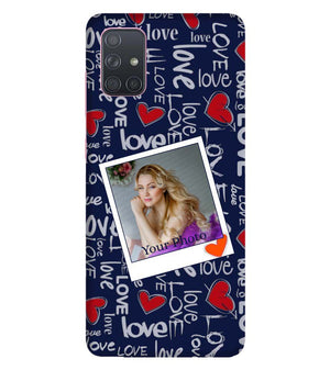A0521-Love All Around Back Cover for Samsung Galaxy A71