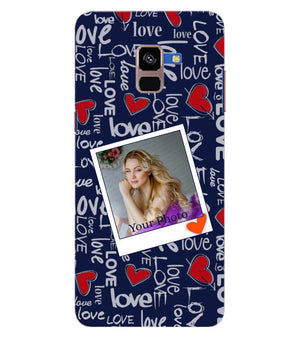 A0521-Love All Around Back Cover for Samsung Galaxy A8 Plus
