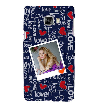 A0521-Love All Around Back Cover for Samsung Galaxy C7 Pro