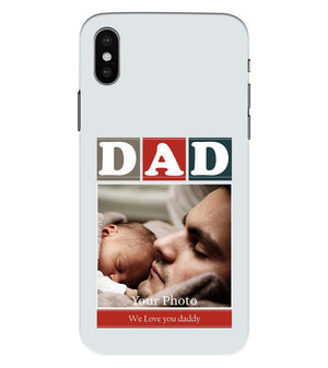 A0523-Love Dad Back Cover for Apple iPhone XS Max